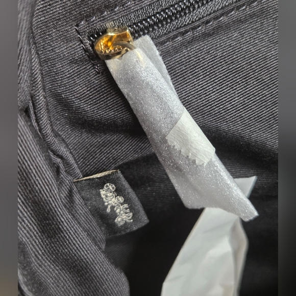 NWT Coach Black Leather Court Backpack In Large - Picture 11 of 16